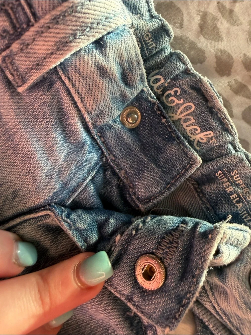 Cat and Jack Toddler Girls Straight Leg Jean